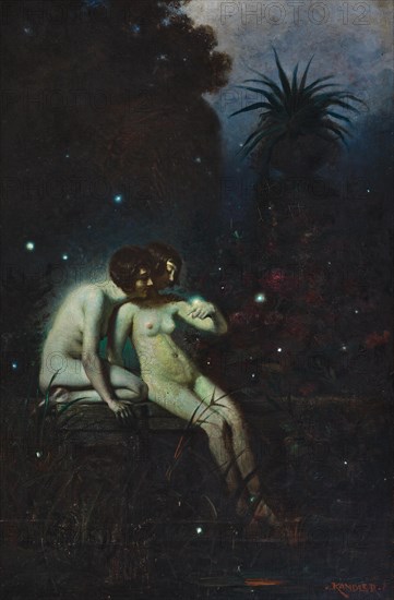 Fireflies. Creator: Kandler, Ludwig (1856-1927).