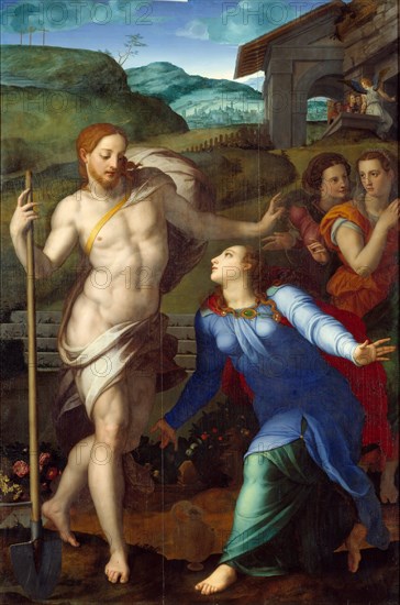 Noli me Tangere, 1561. Creator: Bronzino, Agnolo (1503-1572).