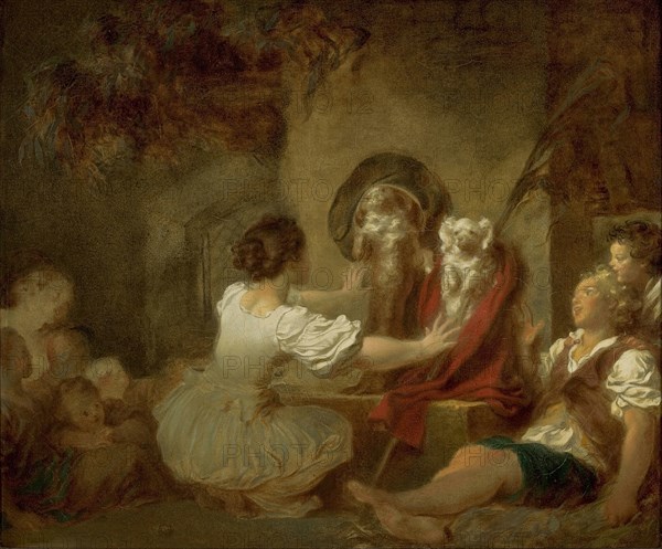 Education is Everything (L'Éducation fait tout) , 1775-1780. Creator: Fragonard, Jean Honoré (1732-1806).