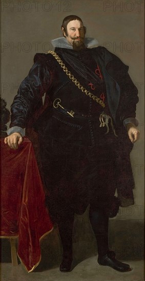 Portrait of Gaspar de Guzmán y Pimentel, Count-Duke of Olivares, 1624. Creator: Velàzquez, Diego (1599-1660).