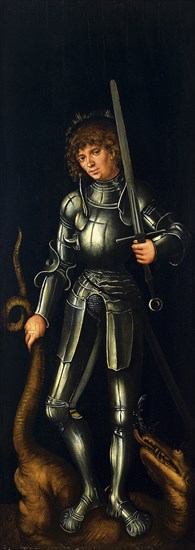 Saint George, ca 1514. Creator: Cranach, Lucas, the Elder (1472-1553).