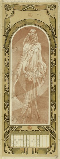 L'année qui vient , 1897. Creator: Mucha, Alfons Marie (1860-1939).