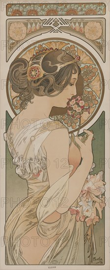 La primevère, 1899. Creator: Mucha, Alfons Marie (1860-1939).