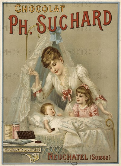 Chocolat Suchard, 1892. Creator: Anonymous.