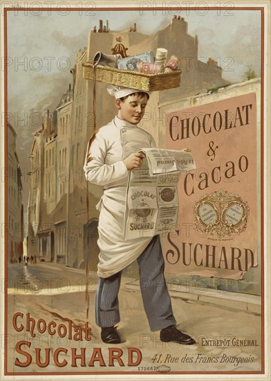 Chocolat et cacao Suchard, 1895. Creator: Anonymous.