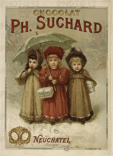 Chocolat Suchard, 1893. Creator: Anonymous.