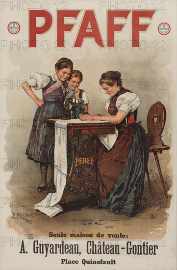 Pfaff, c. 1900. Creator: Reijs, F. (active ca 1900).