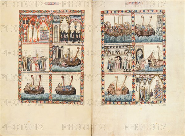 Cantigas de Santa Maria - Codex Rico, ca 1280-1284. Creator: Anonymous.