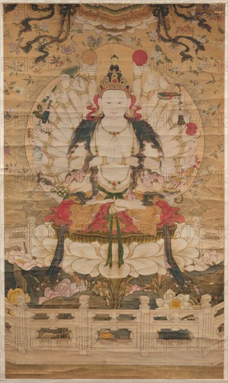 Avalokiteshvara, 18th century. Creator: Chinese Master.