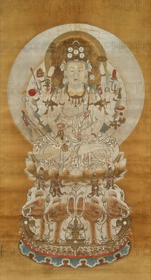 Fugen Bosatsu (Samantabhadra), 18th century. Creator: Unknown Master.