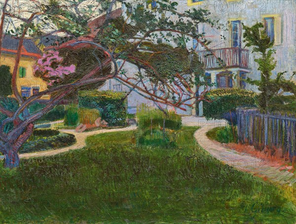 The garden. Creator: Vallet-Gilliard, Marguerite (1888-1918).