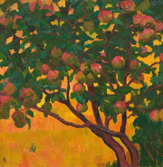 The apple tree, 1912. Creator: Giacometti, Giovanni (1868-1933).