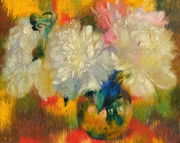 Peonies, 1932. Creator: Giacometti, Augusto (1877-1947).