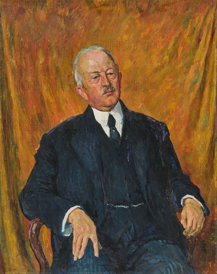 Portrait of Dr. Wilhelm Carl Escher, 1926. Creator: Giacometti, Giovanni (1868-1933).