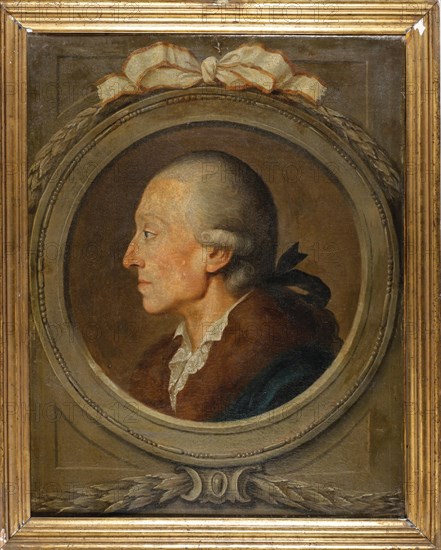 Portrait of Maximilian Joseph Graf von Lamberg (1729-1792), c.1780. Creator: Unknown artist.