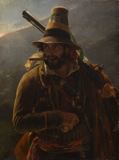 The robber Giuseppe De Cesaris, c.1833. Creator: Podesti, Francesco (1800-1895).