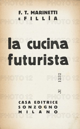 La cucina futurista, c.1932. Creator: Fillia, (Luigi Colombo) (1904-1936).