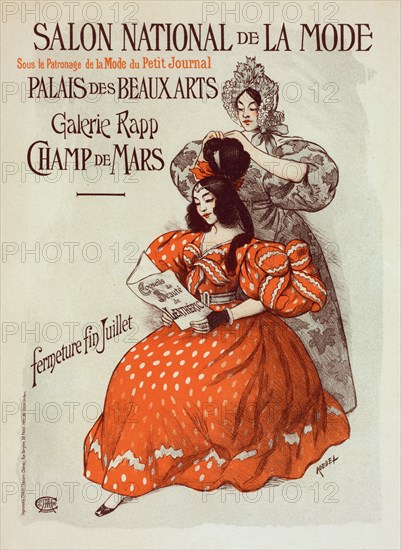 Salon de la Mode, c.1895. Creator: Roedel, Auguste (1859-1900).