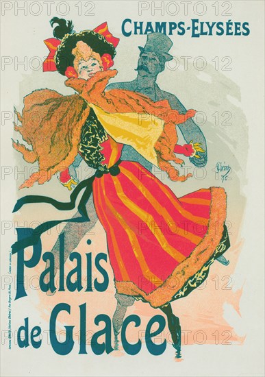 Palais de Glace, 1896. Creator: Chéret, Jules (1836-1932).