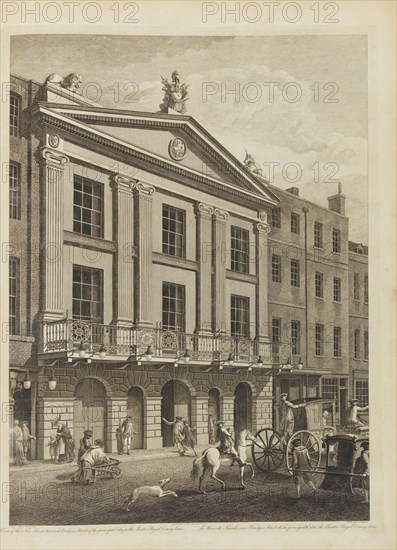 Theater Royal Drury Lane, London, 1773-1778. Creator: Adam, James (1732-1794).