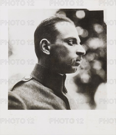 Portrait of Rainer Maria Rilke, 1916. Creator: Unknown photographer.