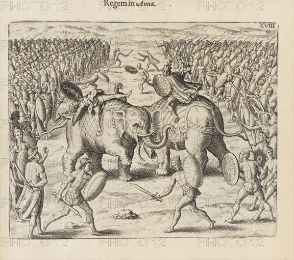 From "Indiae orientalis pars septima", 1601-1604. Creator: Bry, Johann Theodor de (1561-1623).