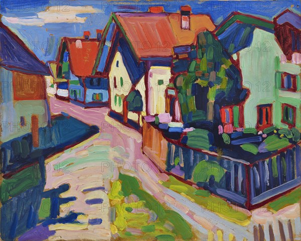 Murnau, 1908. Creator: Kandinsky, Wassily Wassiljewitsch (1866-1944).