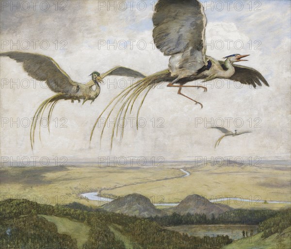 Wonder birds, 1917. Creator: Thoma, Hans (1839-1924).