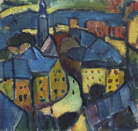 Montjoie (Monschau II), 1912. Creator: Stenner, Hermann (1891-1914).