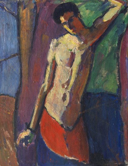 Saint Sebastian, 1911-1912. Creator: Stenner, Hermann (1891-1914).