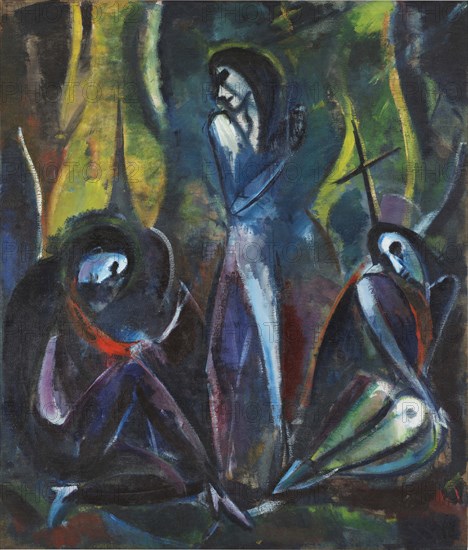 The resurrection, 1914. Creator: Stenner, Hermann (1891-1914).