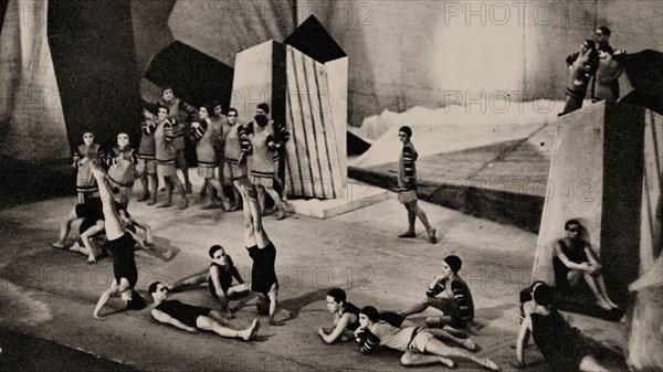 Le Train Bleu, performed by Serge Diaghilev's Ballets Russes, June 1924, 1924. Creator: Unknown photographer.