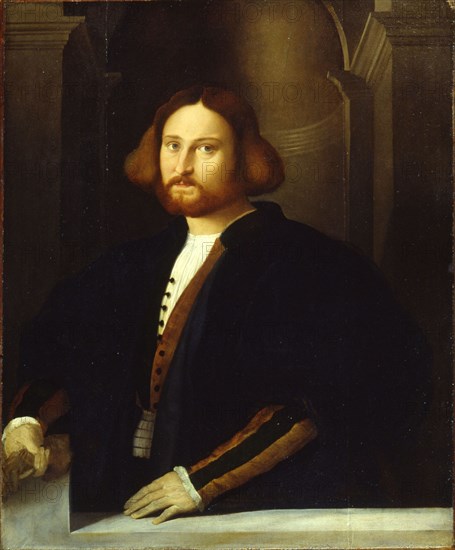 Portrait of Francesco Querini, 1527-1528. Creator: Palma il Vecchio, Jacopo, the elder (1480-1528).