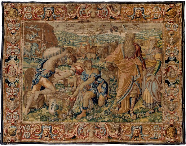 The entry of the animals into Noah's Ark, c.1610. Creator: Eynde, Catherine van den (active 1605-1629).