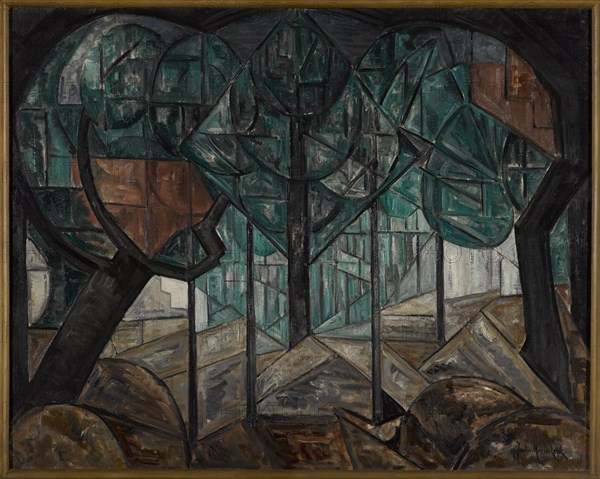 Woodland II, 1913. Creator: Heemskerck, Jacoba van (1876-1923).