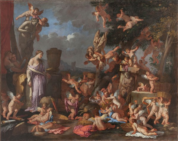 The Venus Festival, Mid-17th century. Creator: Carpioni, Giulio (1613-1678).