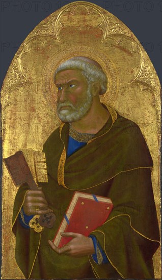 Saint Peter, c.1350. Creator: Master of the Madonna of the Palazzo Venezia (active 1340-1360).