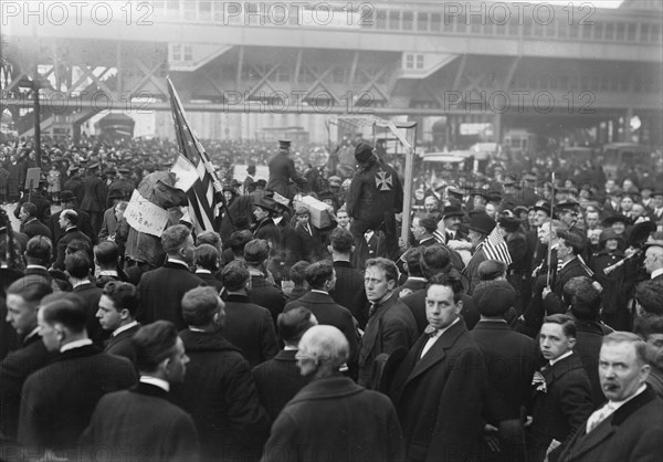 Peace Hurrah, 11 Nov 1918. Creator: Bain News Service.