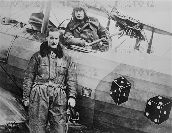 Capt. W.C. Schauffler Jr. [& Lt. F.A. Tillman], 18 Nov 1918. Creator: Bain News Service.
