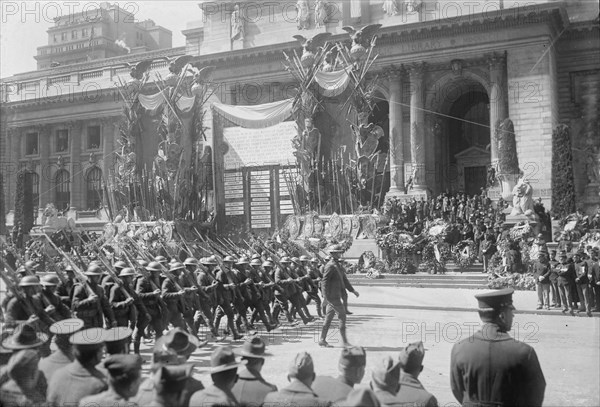 27th Division, Mar 1918. Creator: Bain News Service.