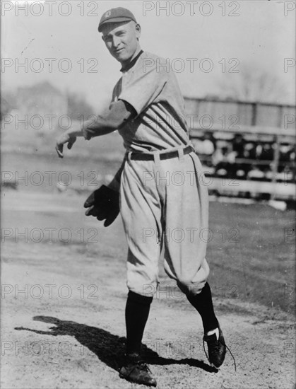 Bill McTigue, pitcher, Detroit AL (baseball), 1916. Creator: Bain News Service.