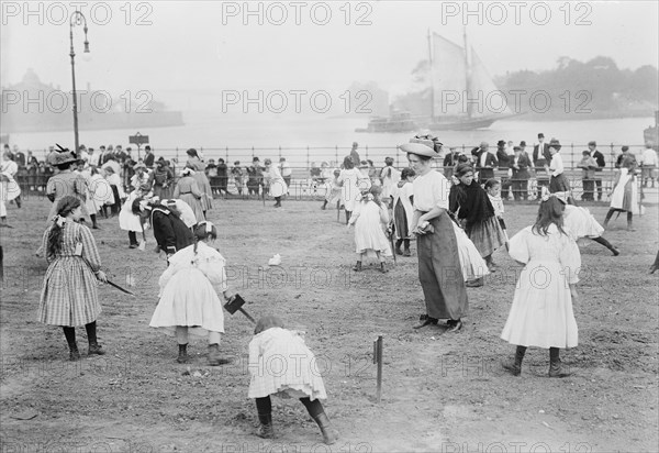 Farm for school children, N.Y.C., between c1910 and c1915. Creator: Bain News Service.