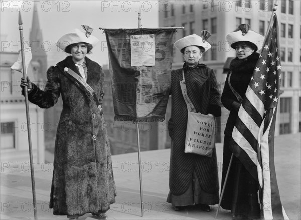 Mrs. J. Hardy Stubbs, Miss Ida Craft, Miss Rosalie Jones, between c1910 and c1915. Creator: Bain News Service.