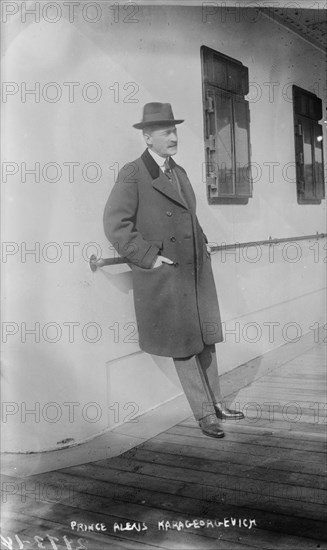 Prince Alexis Karageorgevich, between c1910 and c1915. Creator: Bain News Service.