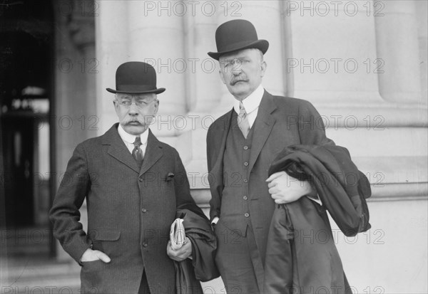 Geo. Wickersham [and] W.F. Sheehan, between c1910 and c1915. Creator: Bain News Service.