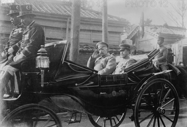 Grand Duke George Michaelowich & Prince Kanin, 1916. Creator: Bain News Service.