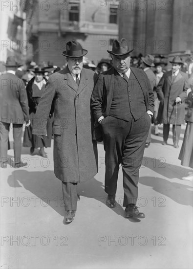 Gatti-Casazza & A. Seligsberg, 1917. Creator: Bain News Service.