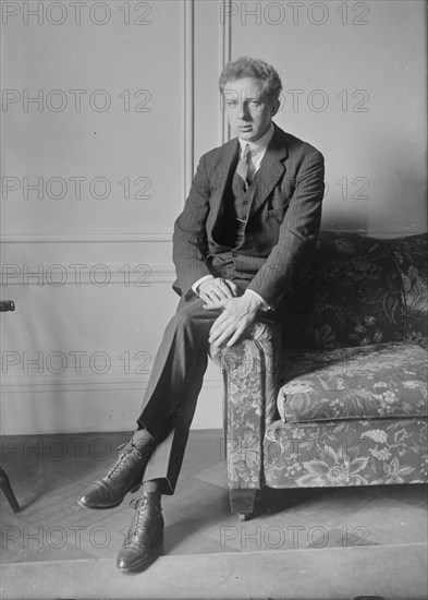 Leopold Stokowski, 1918. Creator: Bain News Service.