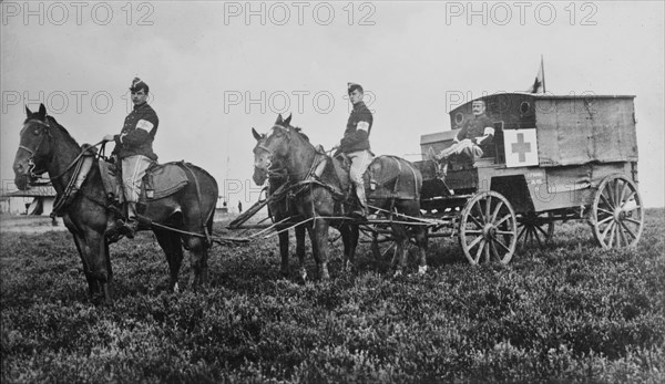 Belgian Ambulance, between c1915 and c1920. Creator: Bain News Service.