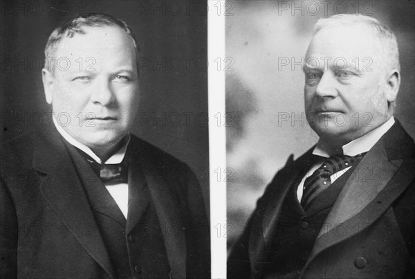 Lord Loeeburn, Lord High Chancellor in 1908, portrait bust, 1912. Creator: Bain News Service.